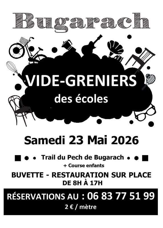 affiche vide grenier 2026
